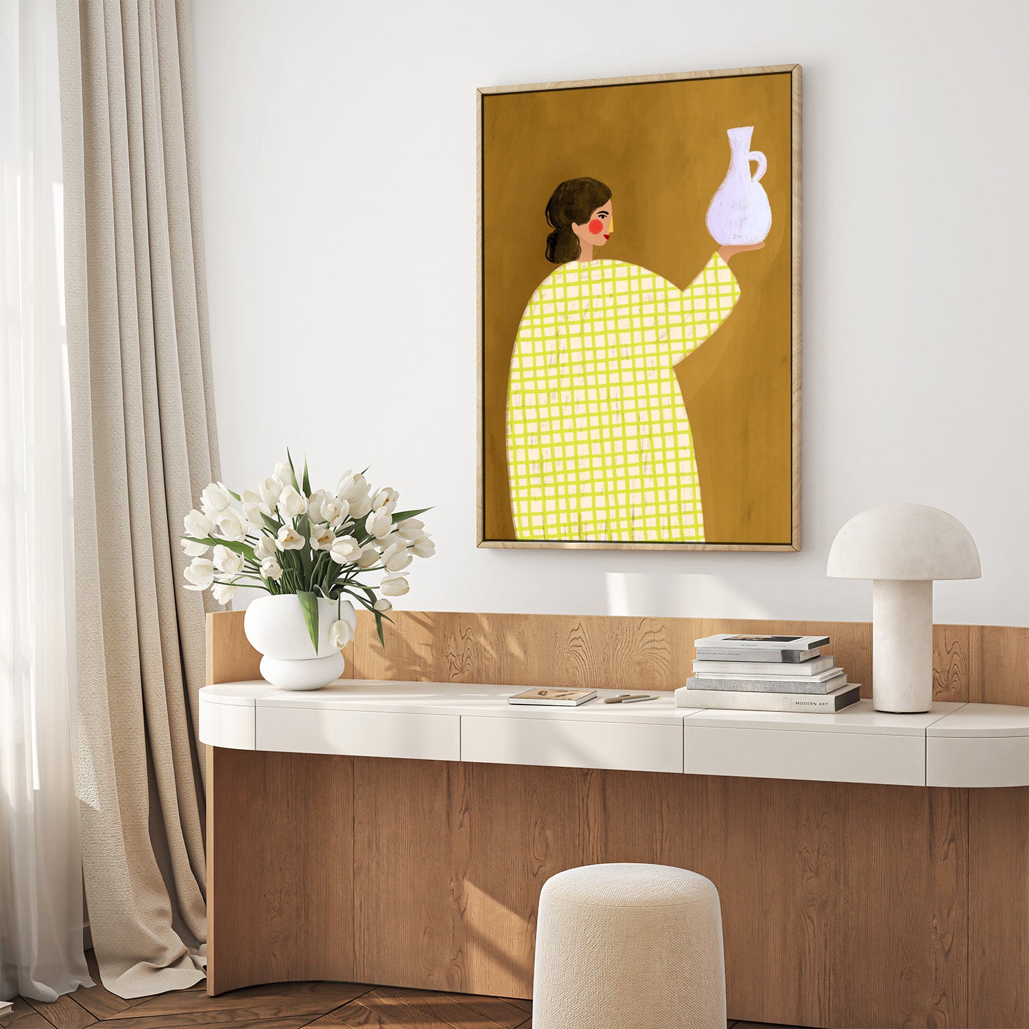 The Woman With The Vase