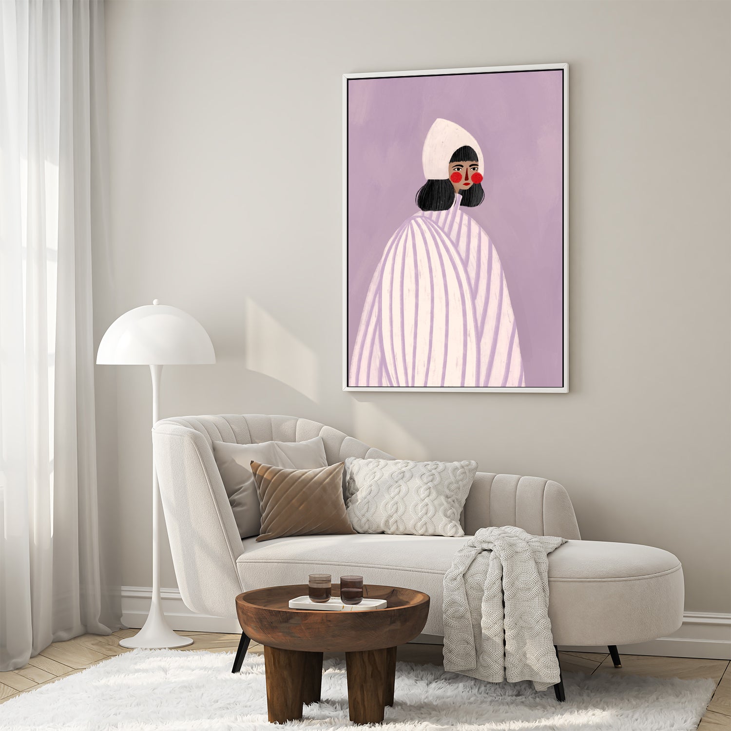 The Woman With The White Hat