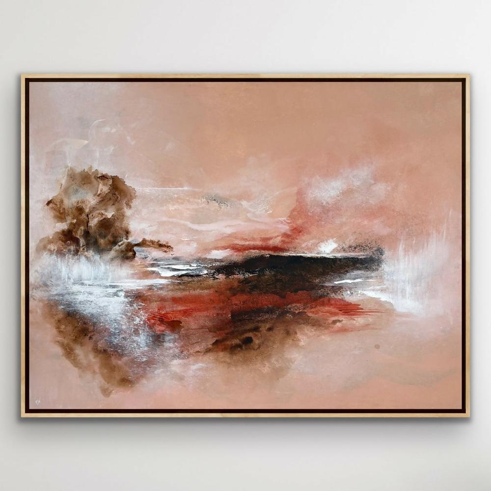 Tides At Dusk-by-Carrie Welsh-original art-Gioia