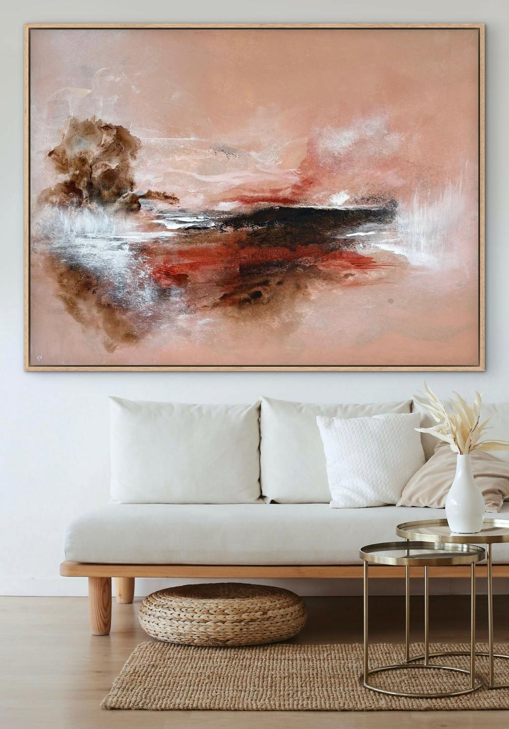 Tides At Dusk-by-Carrie Welsh-original art-Gioia