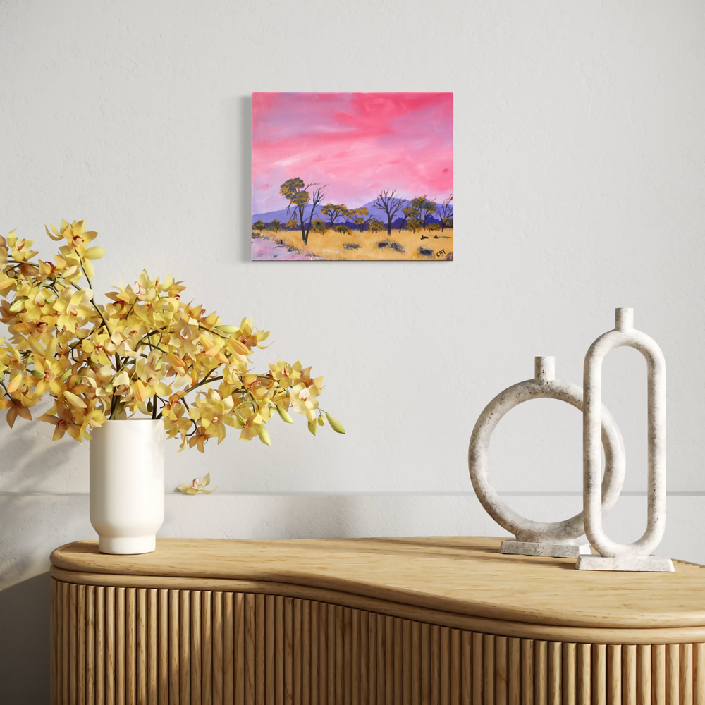 Track to the Airport-by-Carolyn Brennan-Tucker Original Art-original art-Gioia
