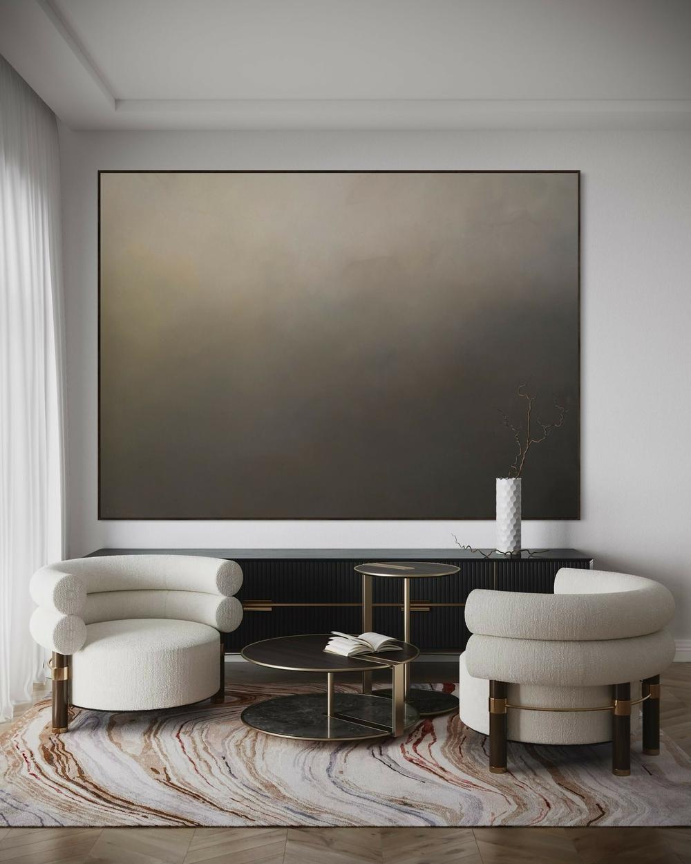 Tranquil Horizon , Original Artwork-by-Gabriela Azar Schreiner-original art-Gioia