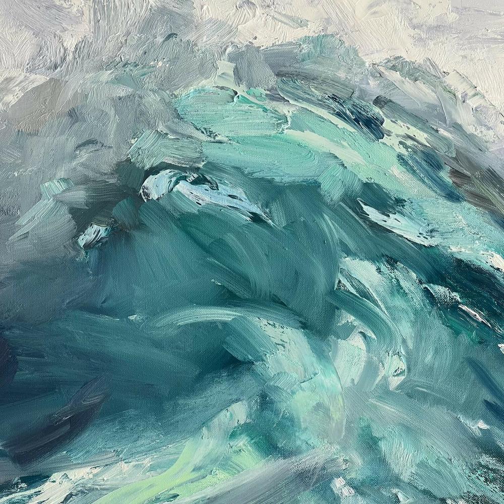 Transcendent Swell, Original Hand-Painted Canvas By Meredith Howse-by-Meredith Howse-original art-Gioia