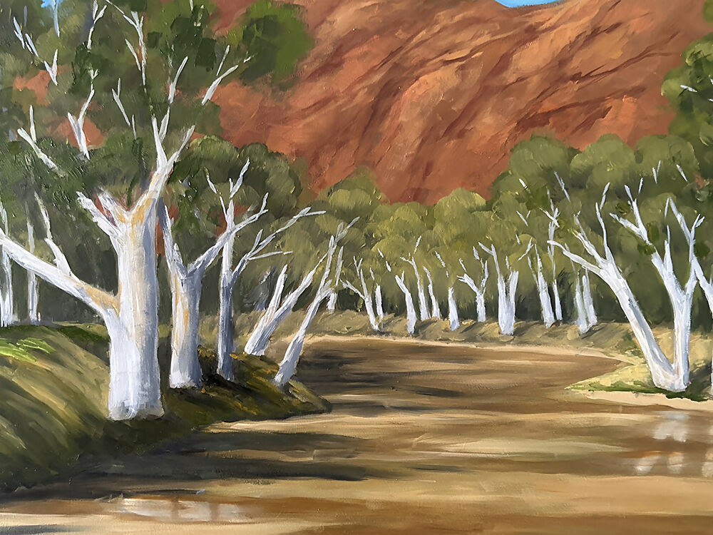 Trephina Creek-by-Pamela Gleeson-original art-Gioia
