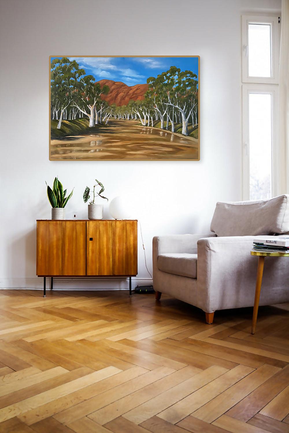 Trephina Creek-by-Pamela Gleeson-original art-Gioia