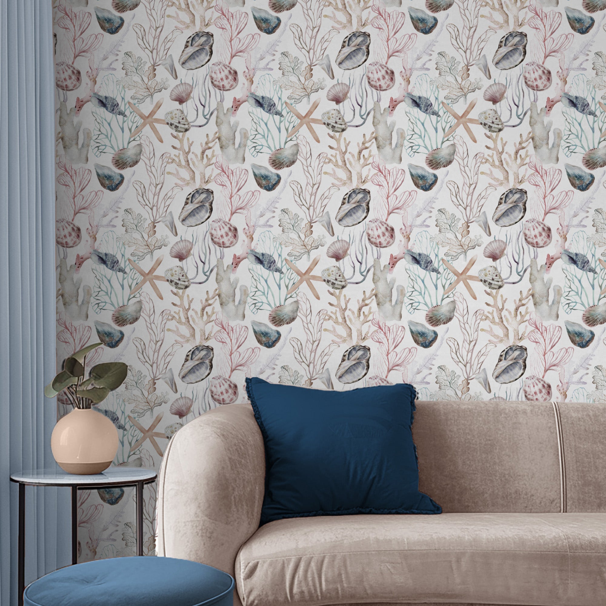 Under The Sea Style C-wallpaper-eco-friendly-easy-removal-Gioia Wall Art-2