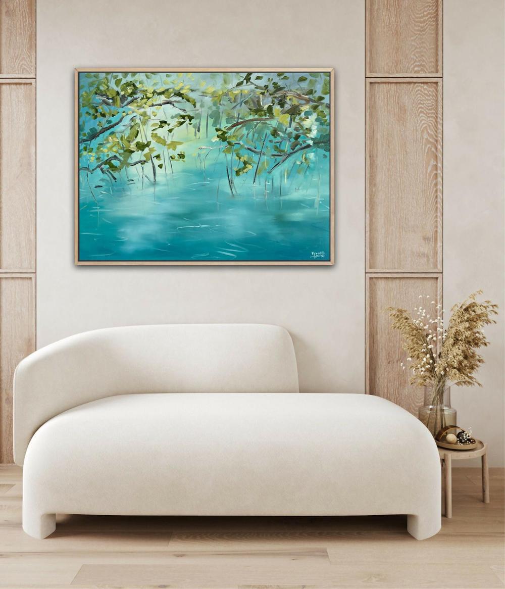 Upper Daintree 1, Original hand-painted artwork by Meredith Howse-by-Meredith Howse-original art-Gioia