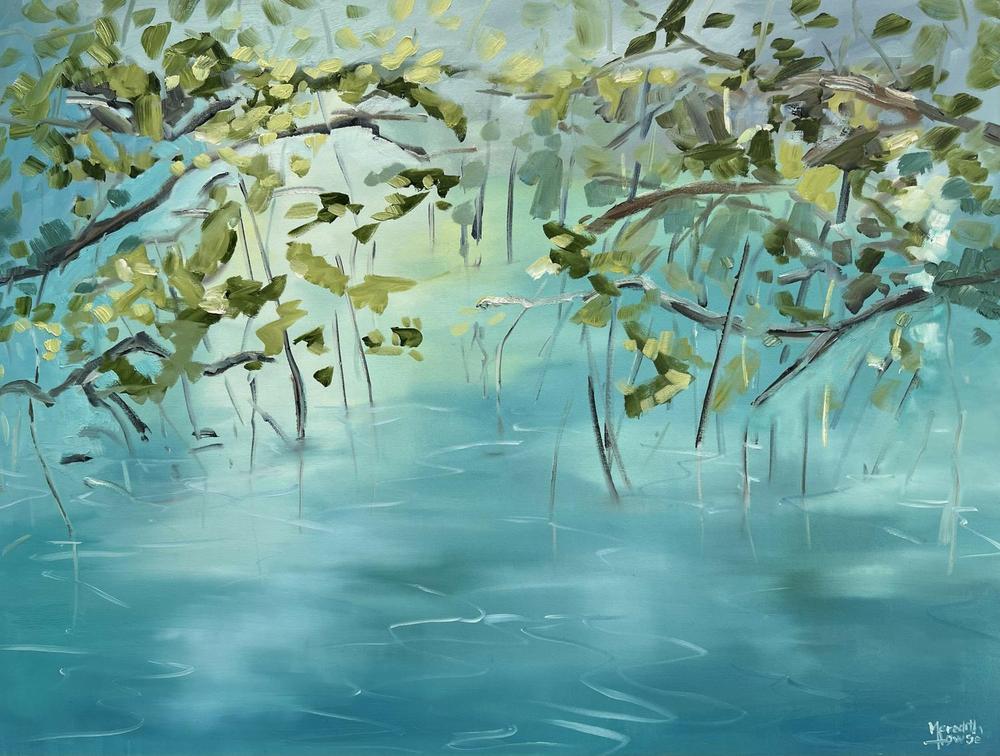 Upper Daintree 1, Original hand-painted artwork by Meredith Howse-by-Meredith Howse-original art-Gioia