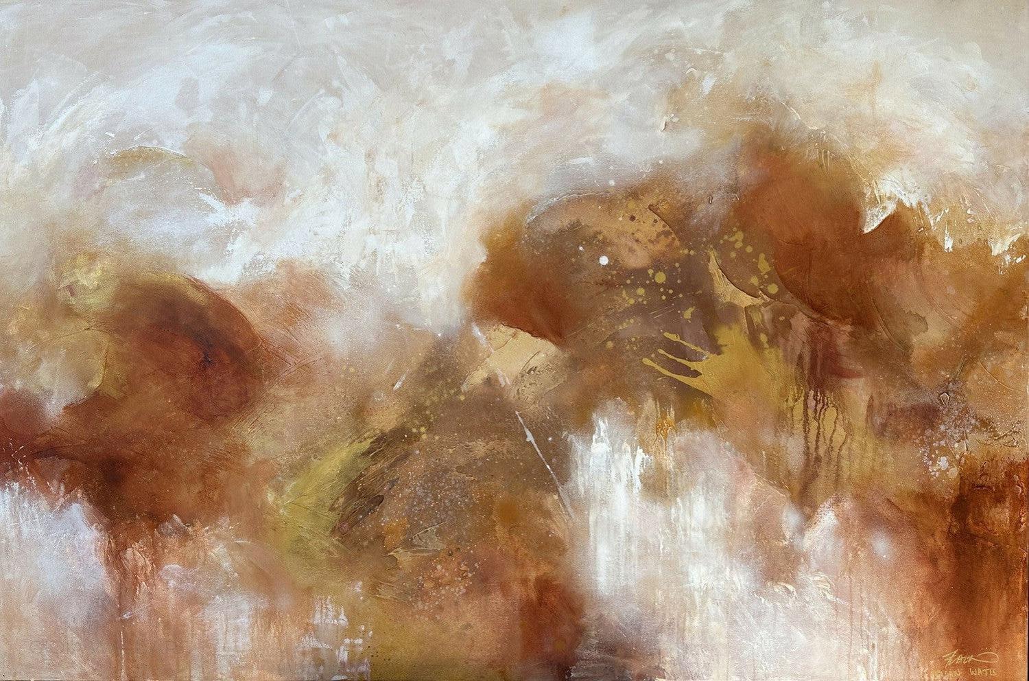 Serendipity Mixed Media On Canvas 153X103Cm By Teagan Watts Original Artwork