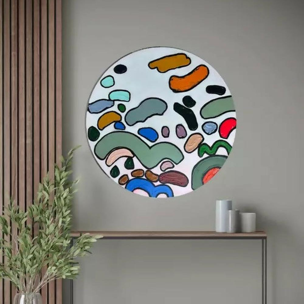 Veiw from above-by-Sadik Stitch-original art-Gioia