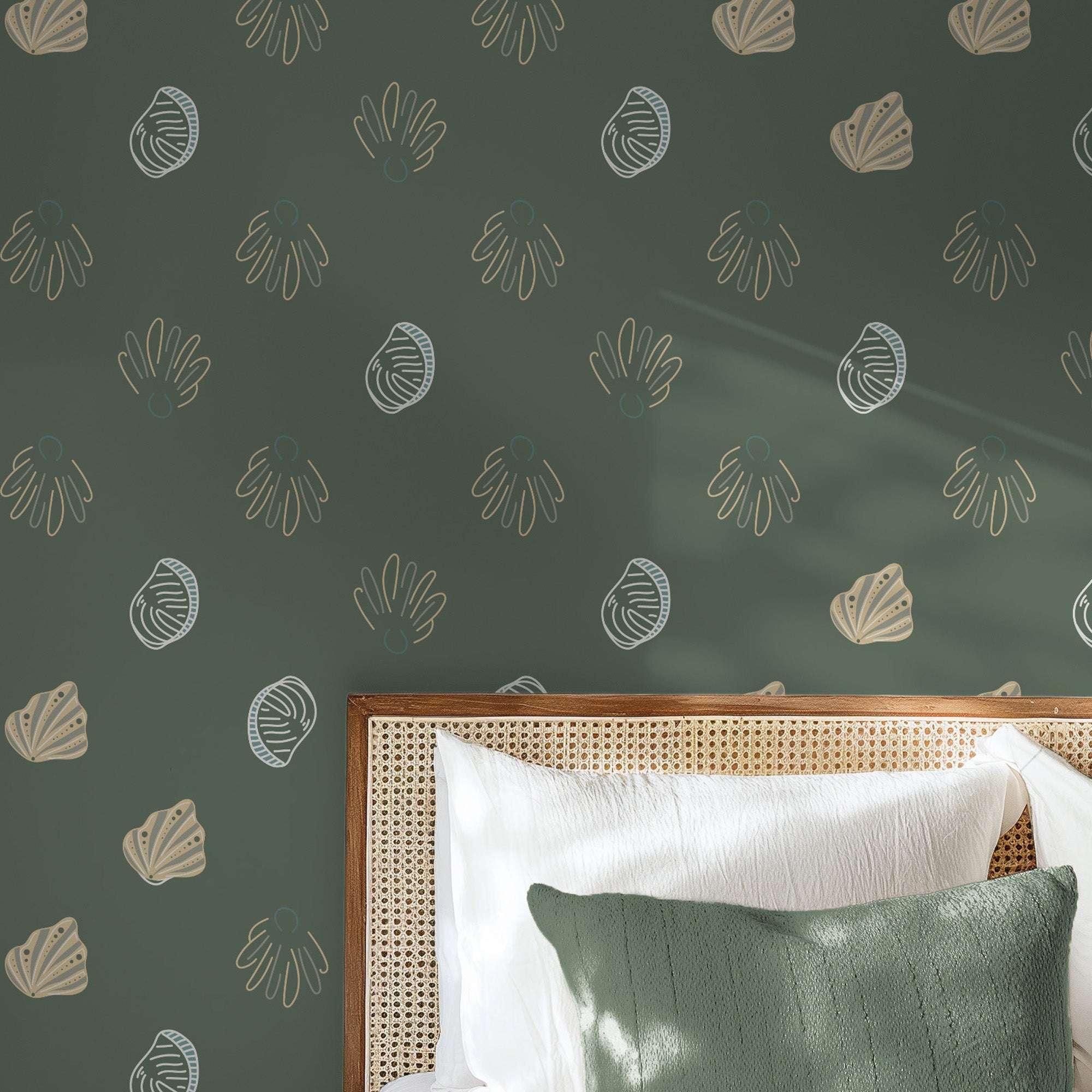 Verdant Reefs-wallpaper-eco-friendly-easy-removal-Gioia Wall Art-2