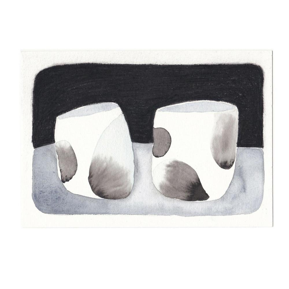 Vessel Study - Teacups - Vase Original artwork-by-Danushka Abeygoda-original art-Gioia