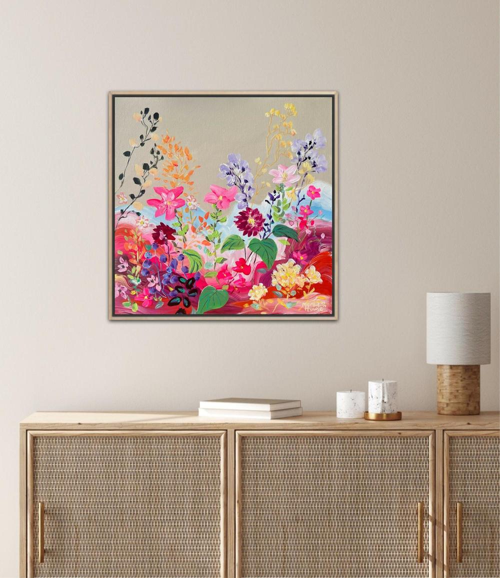 Vibrant Vintage. Original hand-painted artwork by Meredith Howse.-by-Meredith Howse-original art-Gioia