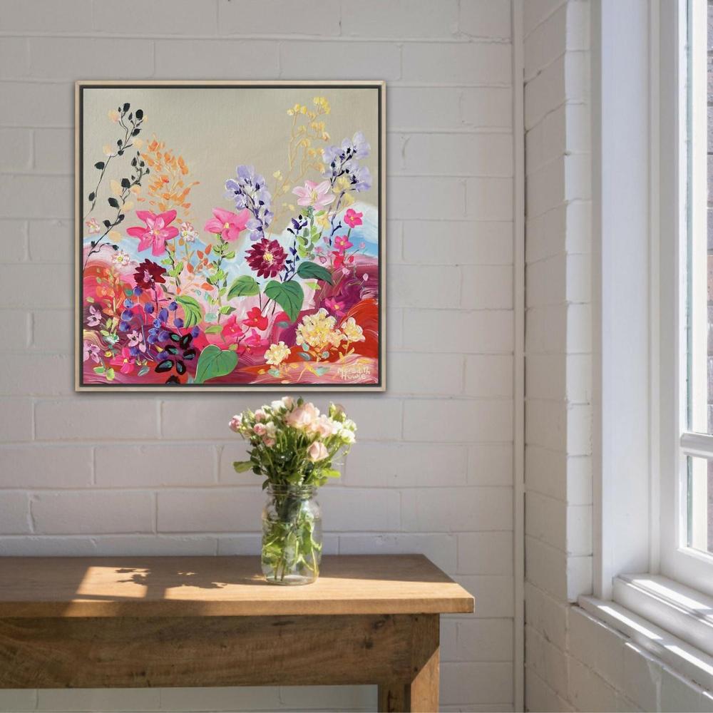 Vibrant Vintage. Original hand-painted artwork by Meredith Howse.-by-Meredith Howse-original art-Gioia