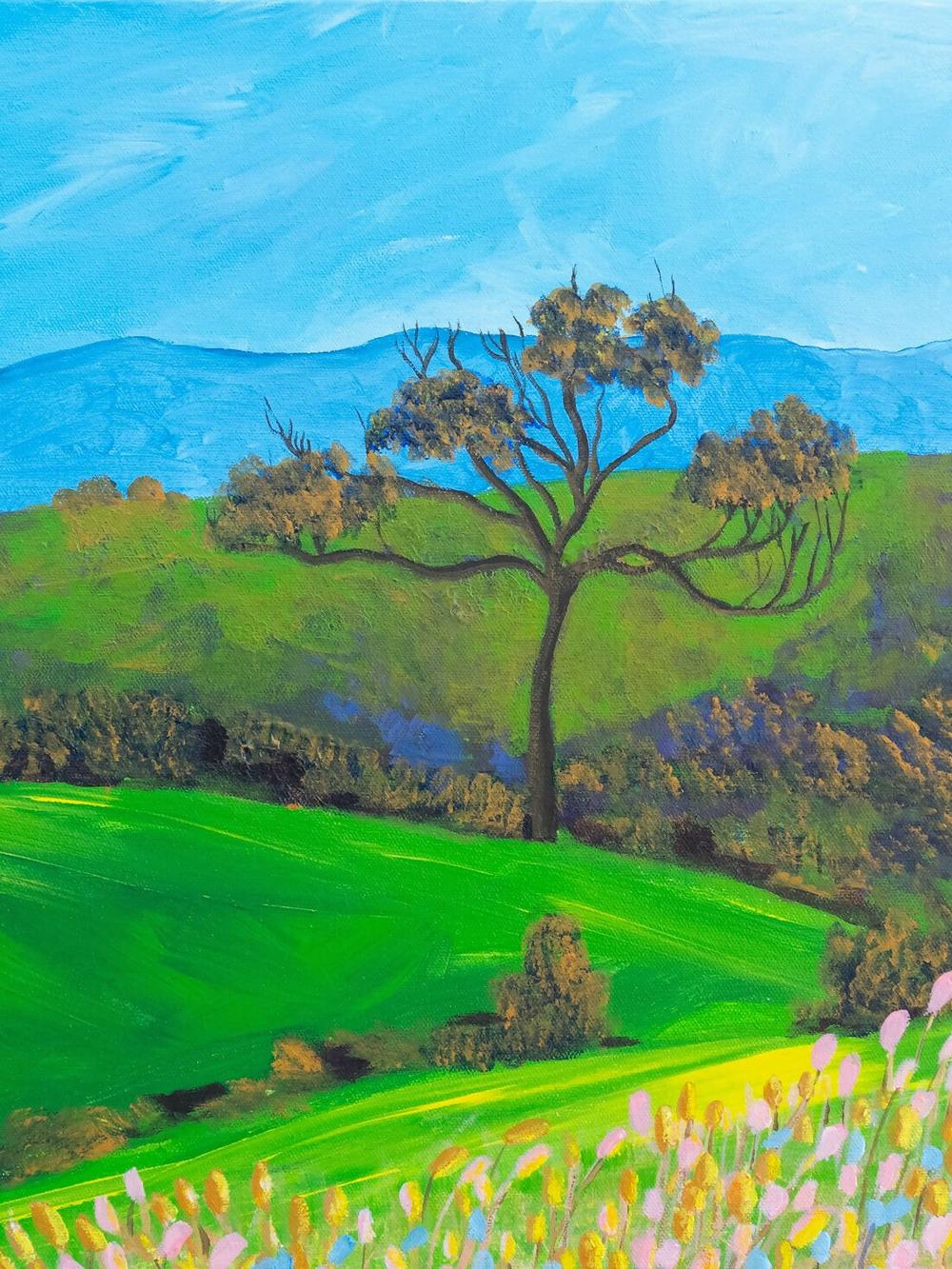 View From The Top-by-Carolyn Brennan-Tucker-original art-Gioia