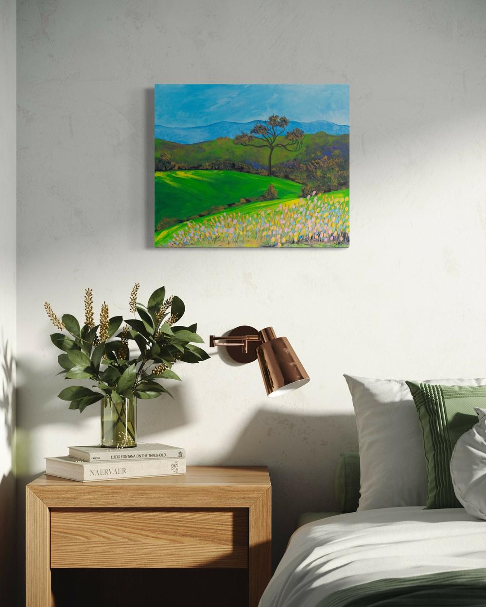 View From The Top-by-Carolyn Brennan-Tucker-original art-Gioia