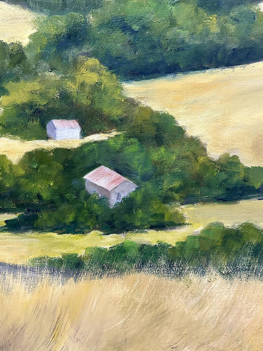 View from Guildford Lookout-by-Pamela Gleeson-original art-Gioia