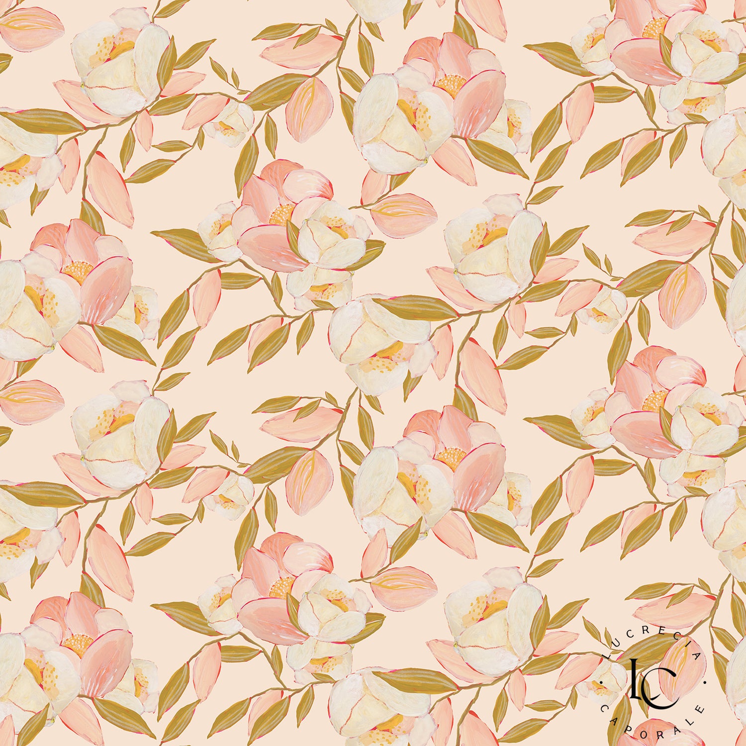 Farm House Vase Medium Blush, Wallpaper