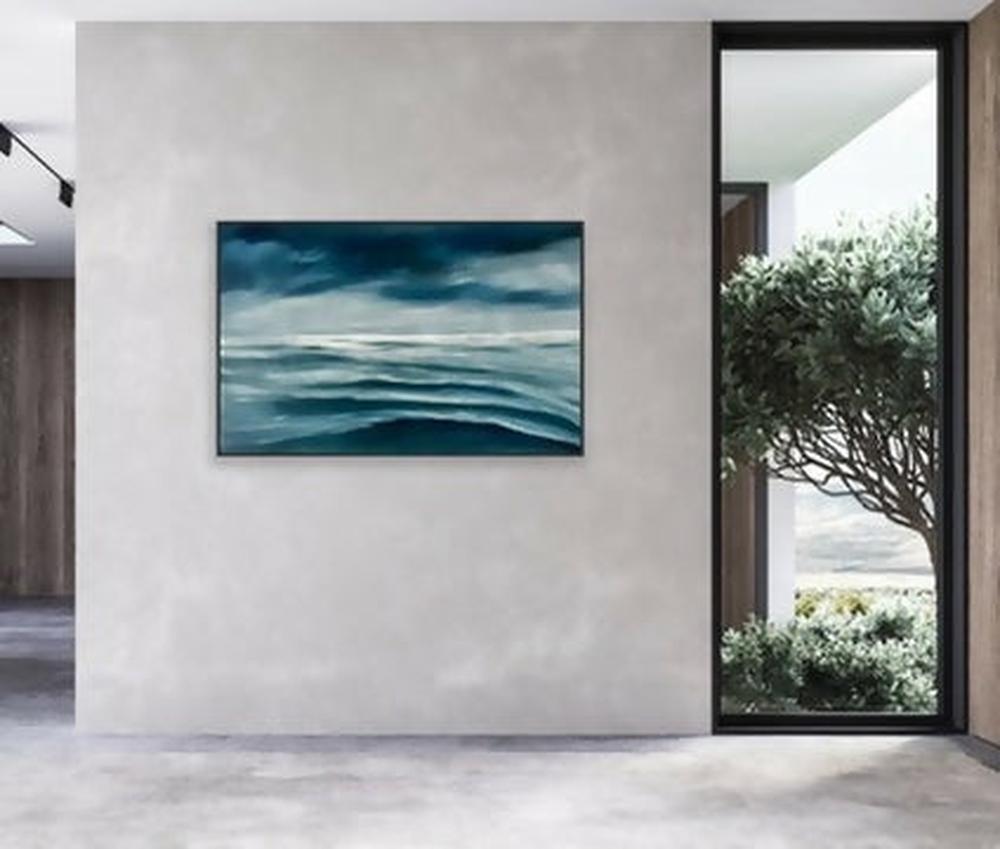Watching the Rain Roll In-by-Alanah Jarvis-original art-Gioia