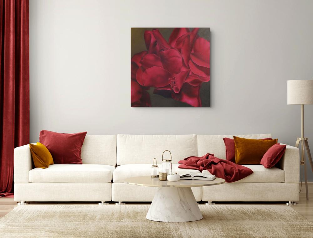 Waterfall of Kisses-by-Kate Bender-original art-Gioia