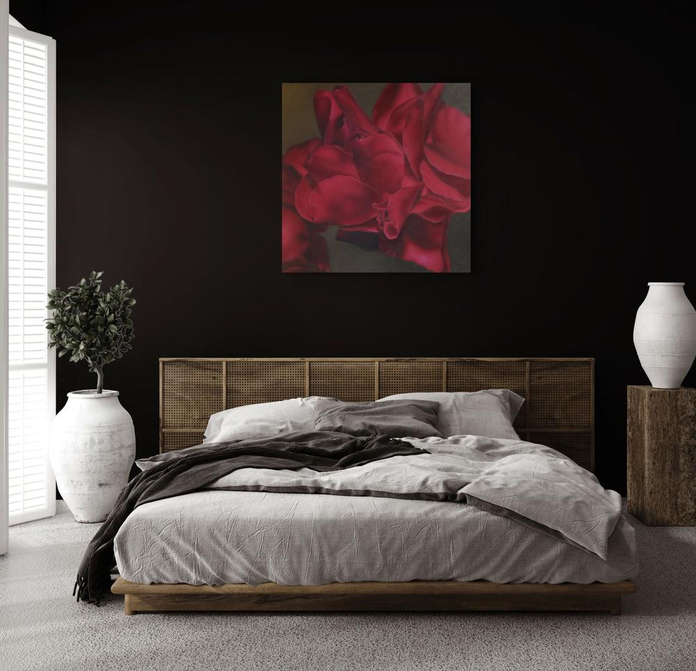 Waterfall of Kisses-by-Kate Bender-original art-Gioia