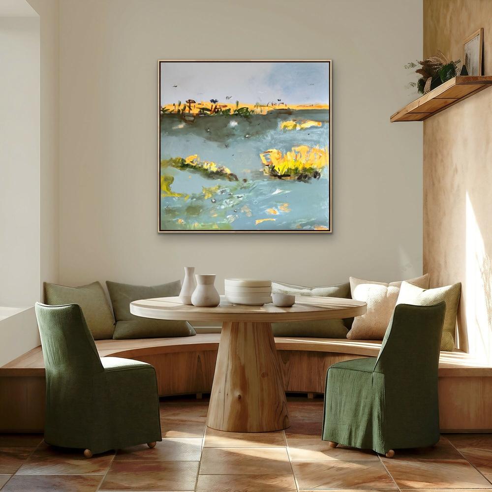 Wetlands Magic-by-Carolyne Jane-original art-Gioia
