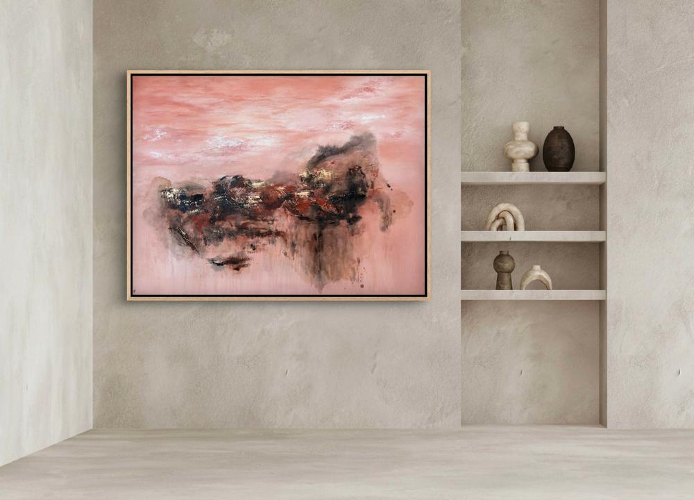 Where Light Lingers-by-Carrie Welsh-original art-Gioia