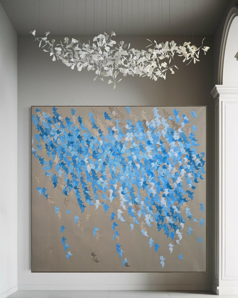 Where the Water Rests , Original Artwork-by-Gabriela Azar Schreiner-original art-Gioia