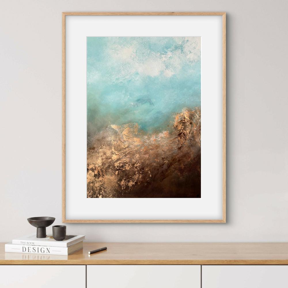 Whispers In Gold-by-Carrie Welsh-original art-Gioia