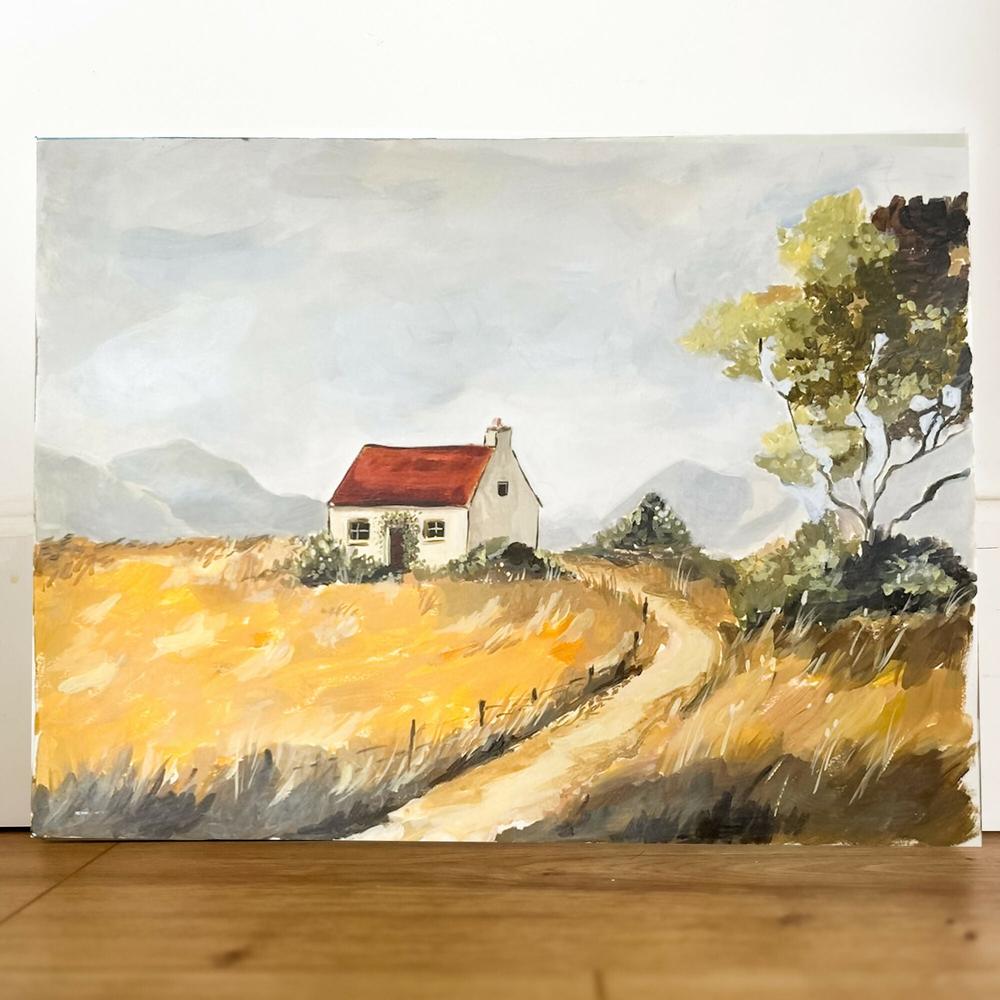 Whispers Of The Wind , Original Artwork-by-Lucrecia Caporale-original art-Gioia