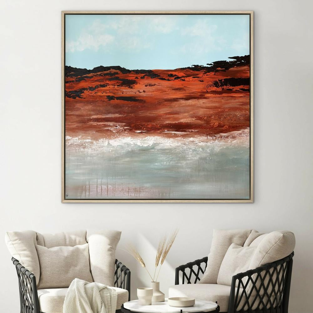 Wild Coast-by-Carrie Welsh-original art-Gioia