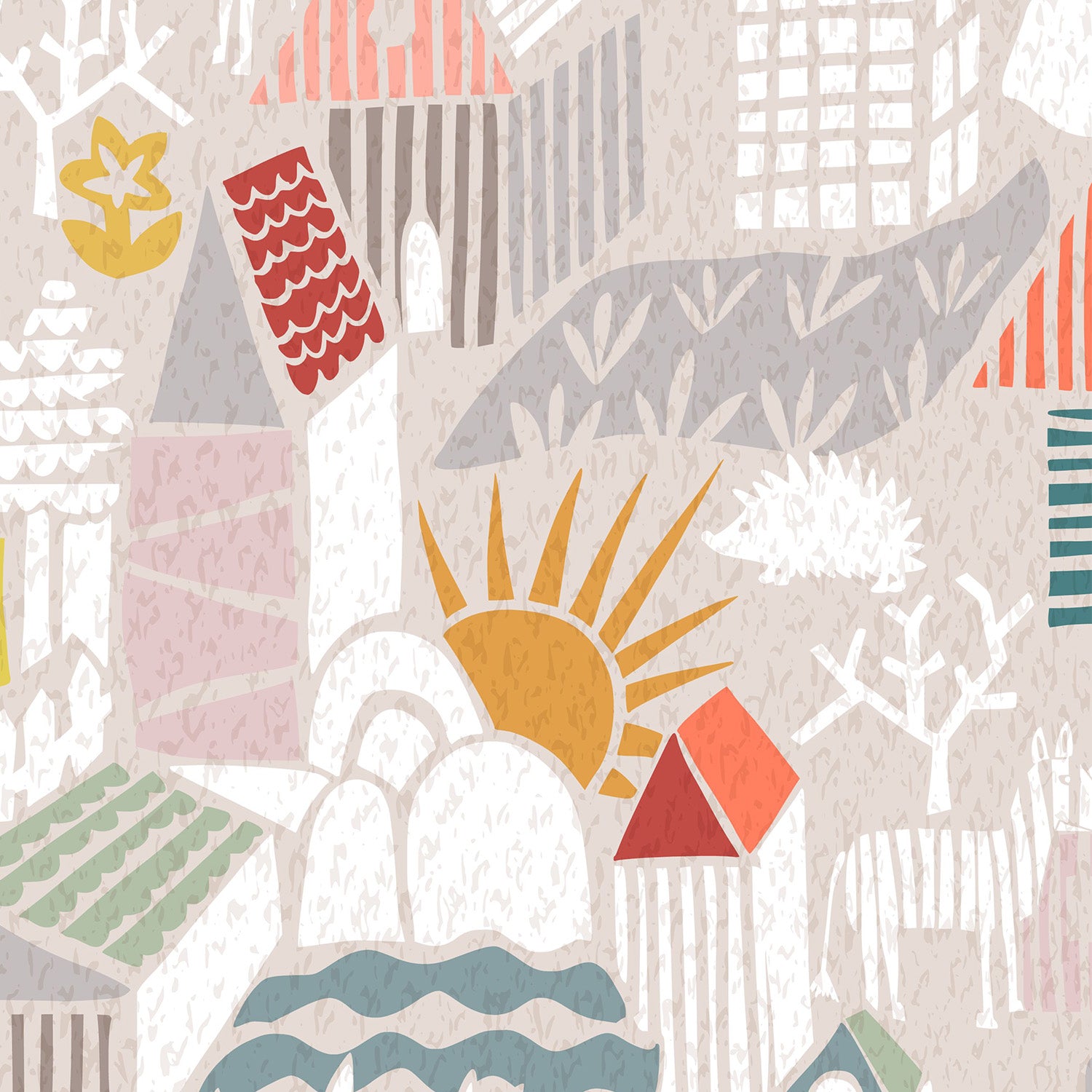 Wild animals hiding in the city