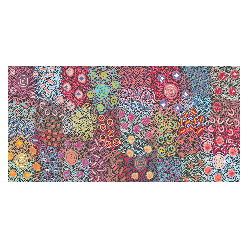 Women's Love Story, Original Hand Painted Canvas by Azeza Possum-by-Gioia Wall Art-original art-Gioia