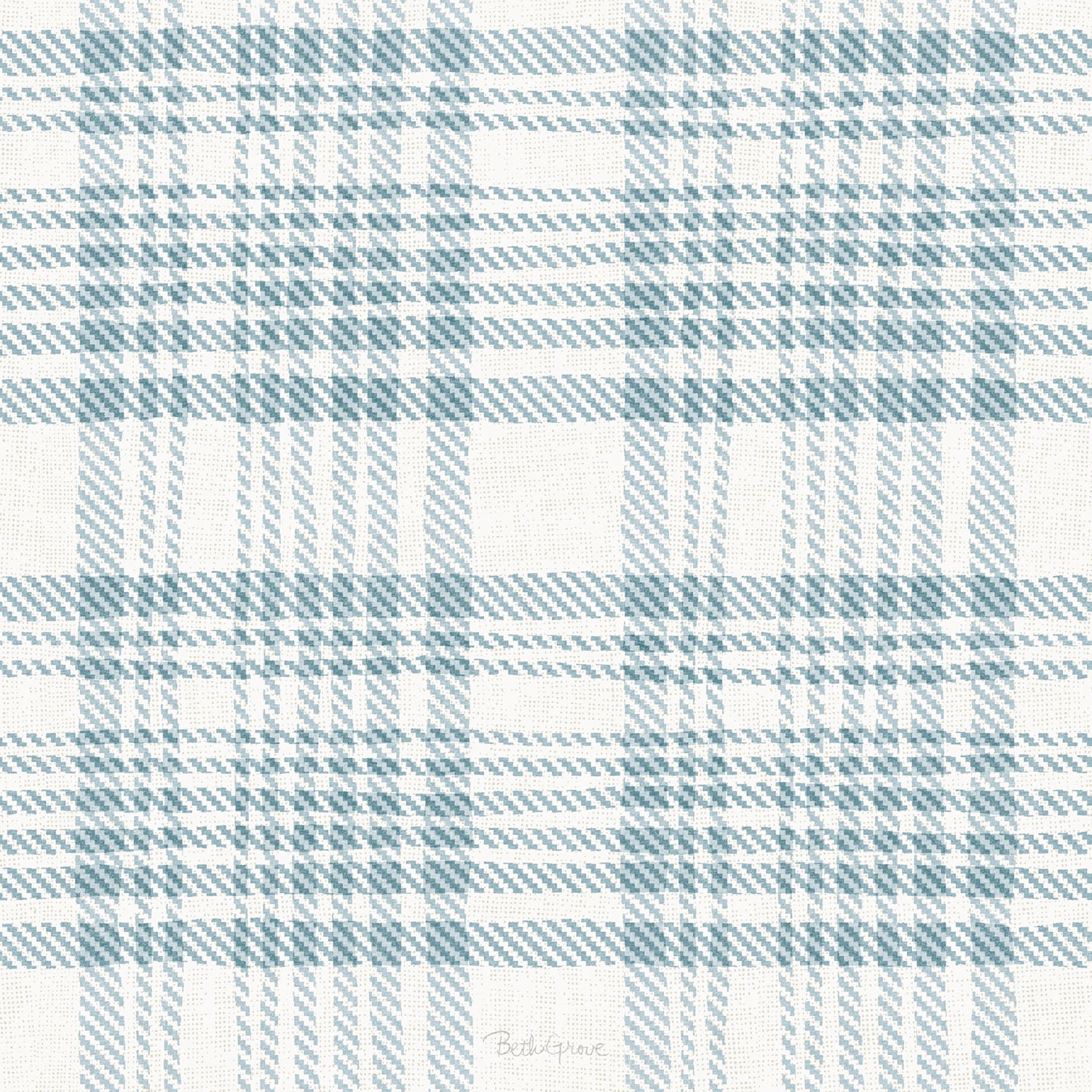 Wooded Winter Pattern, Style B, Wallpaper