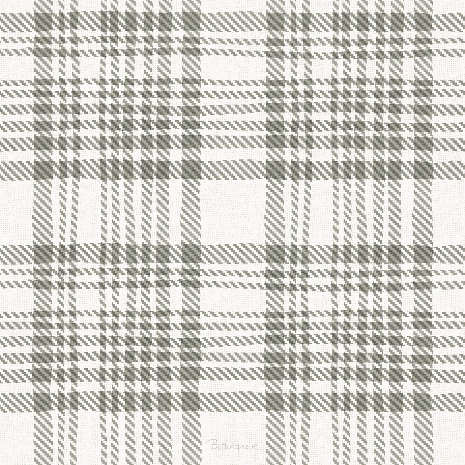 Wooded Winter Pattern, Style C, Wallpaper