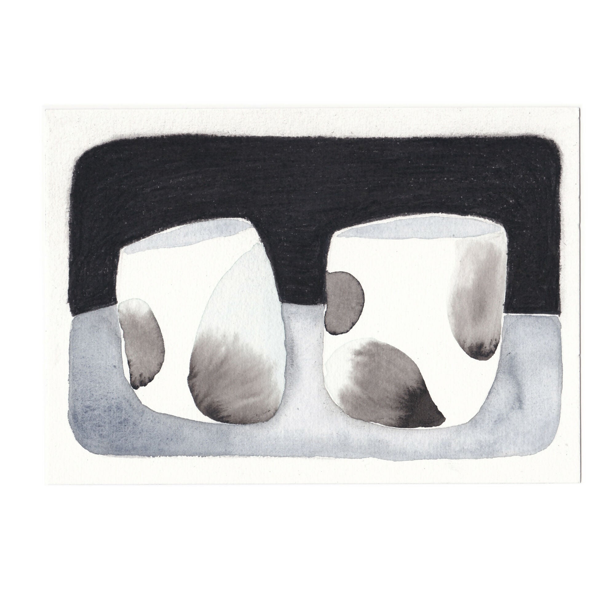 Vessel Study - Teacups - Vase Original artwork