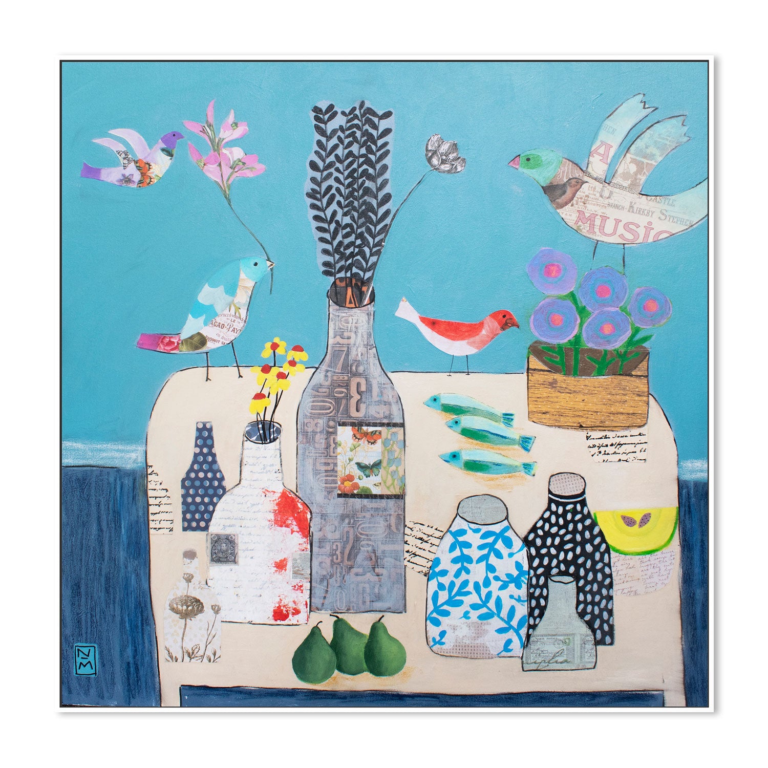 Six Vases