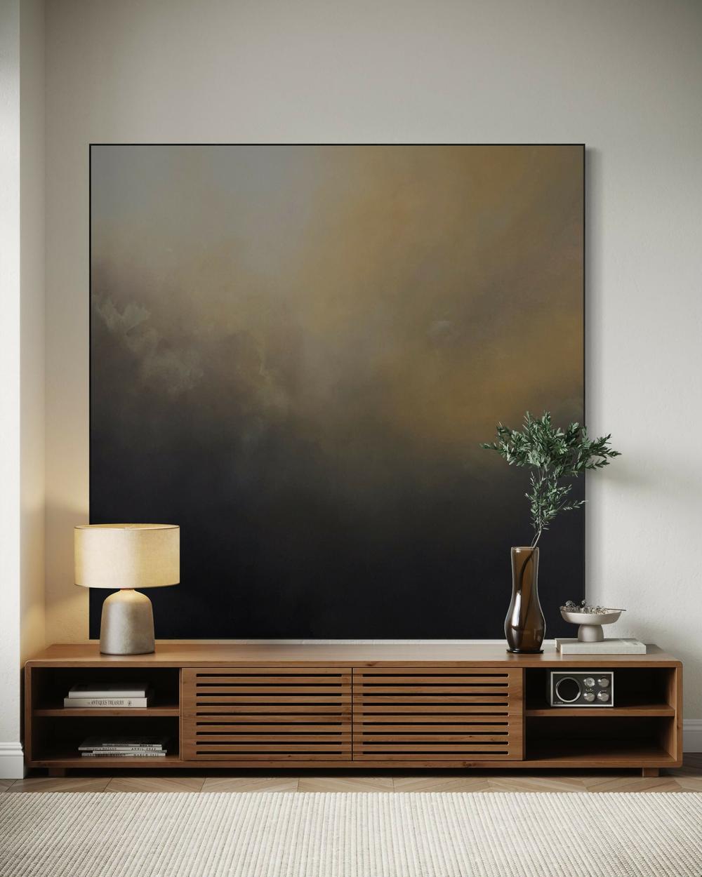 Zen Reflections , Original Artwork-by-Gabriela Azar Schreiner-original art-Gioia
