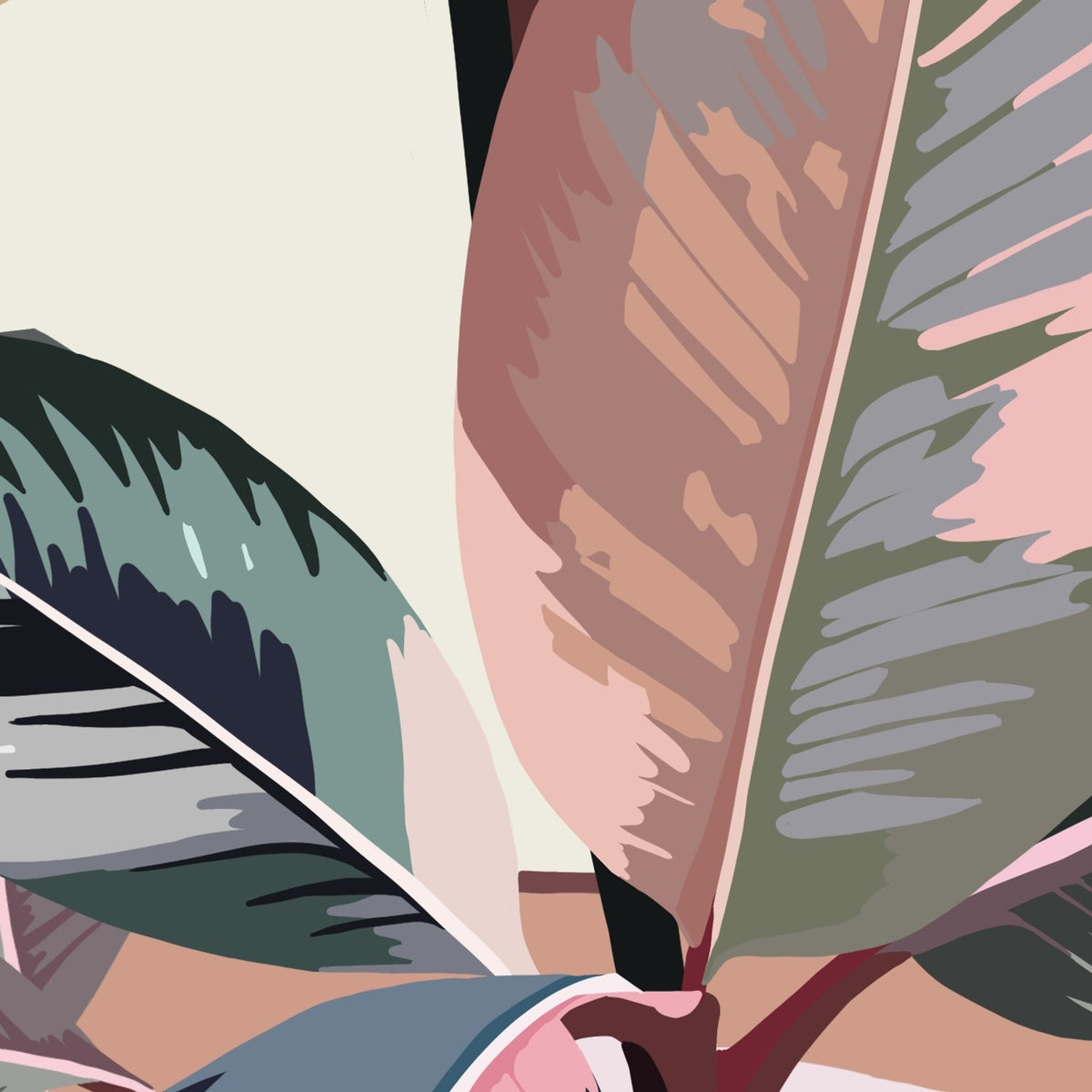 Pastel Palm