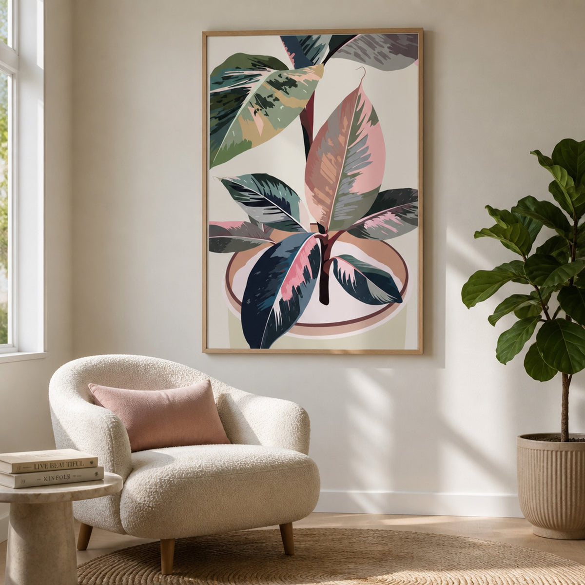 Pastel Palm