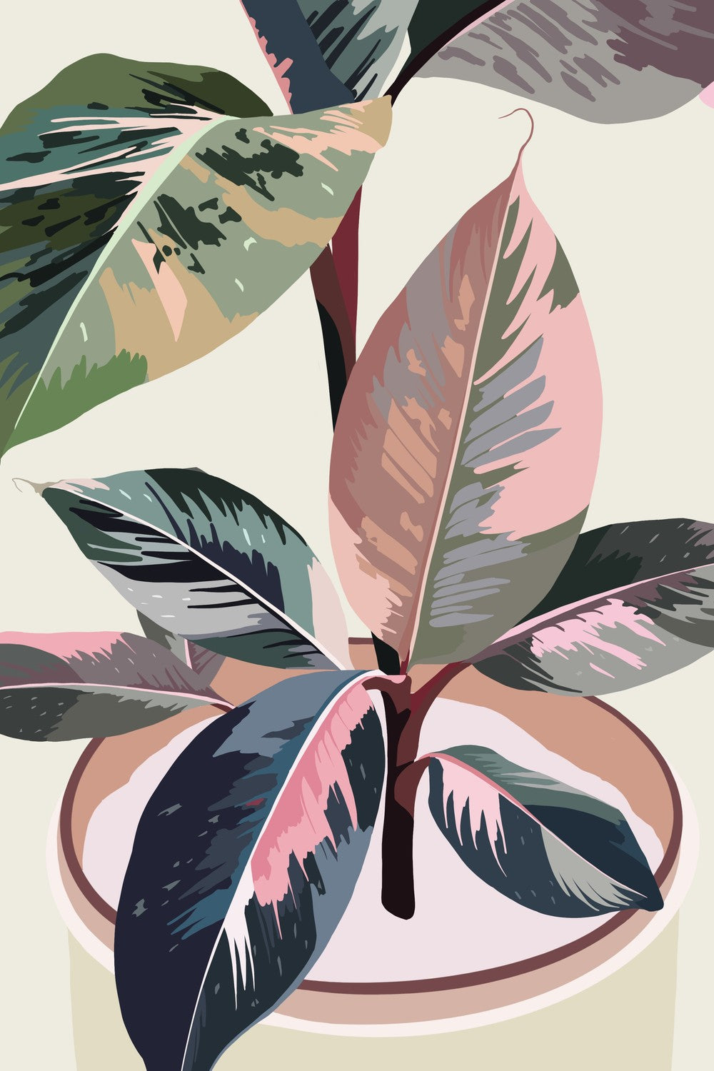 Pastel Palm