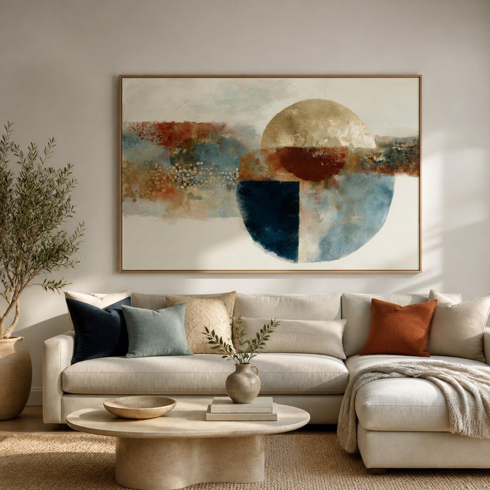 Abstract Coffee Composition-by-Chromatic Storm Studio-wall-art-print-canvas-poster-framed-Gioia