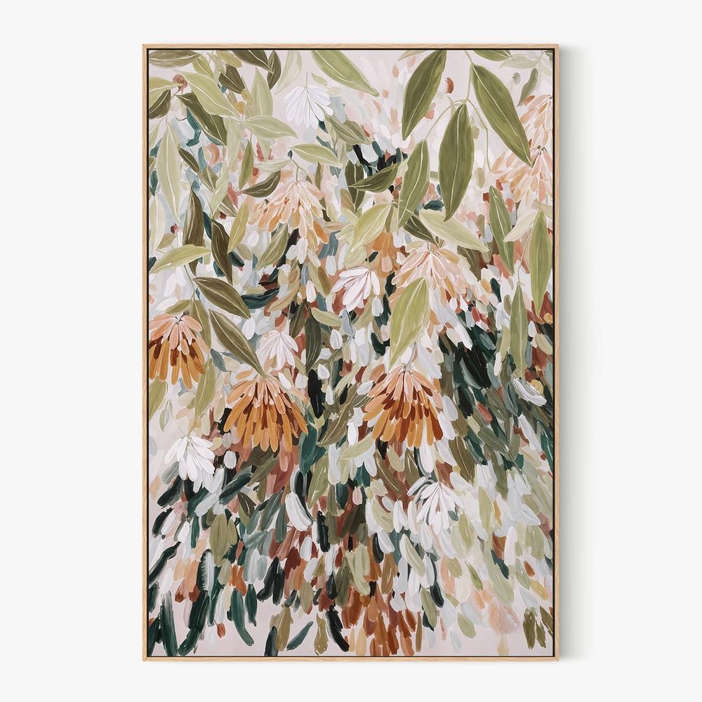 Abstract Floral Garden, Style A-by-Edie-wall-art-print-canvas-poster-framed-Gioia