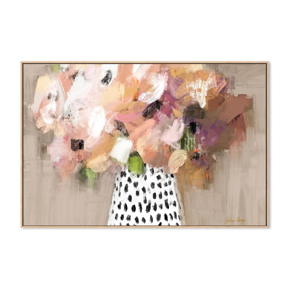 wall-art-print-canvas-poster-framed-Abstract Flower Bouquet-4