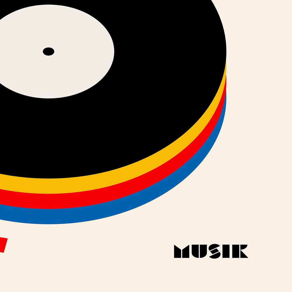 Abstract Music Vinyl-by-Retrodrome-wall-art-print-canvas-poster-framed-Gioia