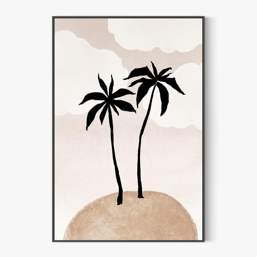 Abstract Palm, Style C-by-Gal Pittel-wall-art-print-canvas-poster-framed-Gioia