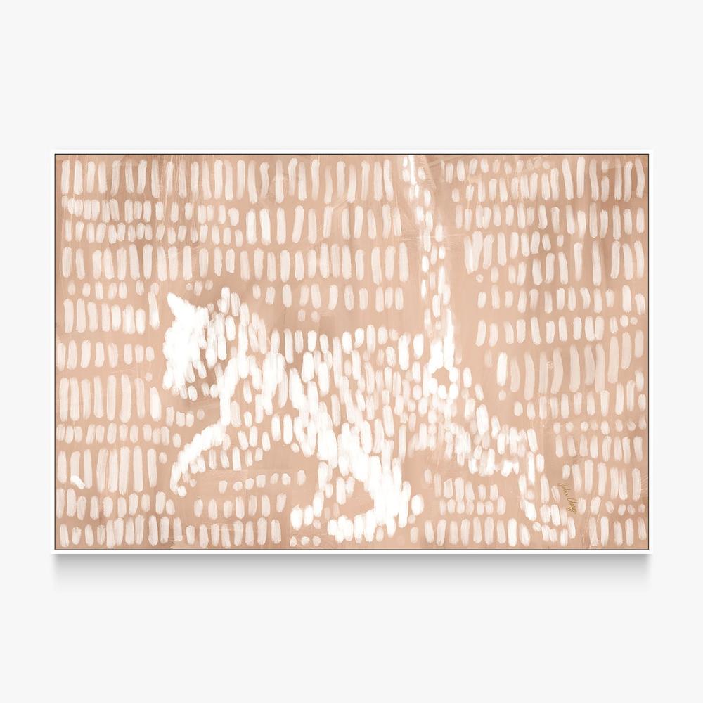Abstract Wildcat Stride-by-Julia Cheney-wall-art-print-canvas-poster-framed-Gioia
