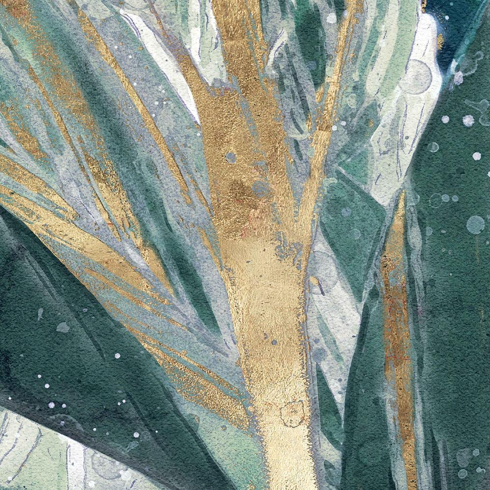 Abstraction of Leaves, Style A-by-Leda Robertson-wall-art-print-canvas-poster-framed-Gioia