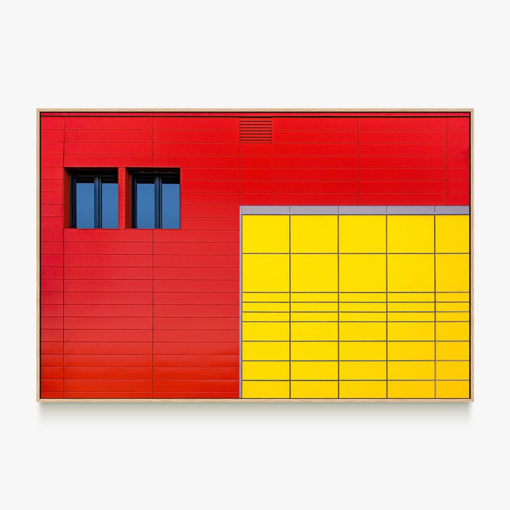 Architectural Color Block-by-Roland M Schwerdtfeger-wall-art-print-canvas-poster-framed-Gioia