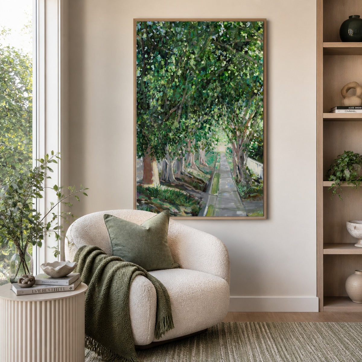 Ashgrove Heritage Trees-by-Meredith Howse-wall-art-print-canvas-poster-framed-Gioia